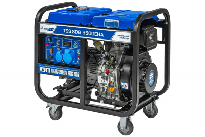 Дизель генератор TSS SDG 5500EHA